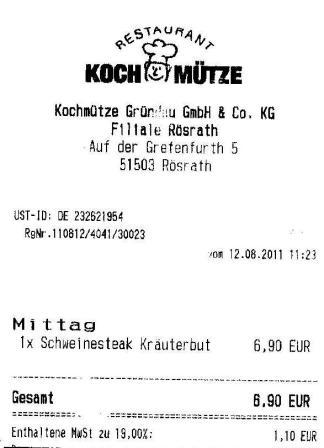 angs Hffner Kochmtze Restaurant